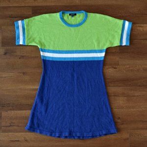 dELiA*s Green and Blue Mini Dress